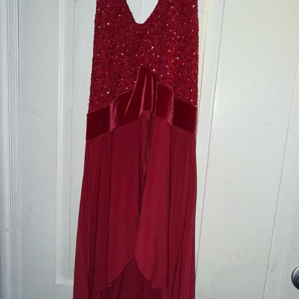 Red Contemporary Dance Dress XLA
